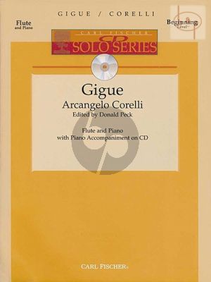 Gigue (Flute-Piano) (Bk-Cd)