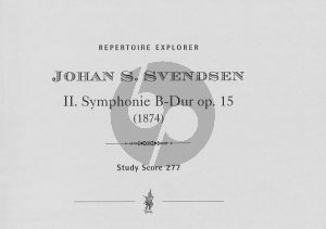 Svendsen Symphonie 2 B-Dur op.15 Studyscore