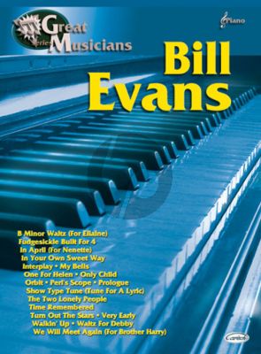 Evans Bill Evans Great Musicians Series Piano Solo