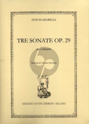3 Sonatas Op.29 Guitar