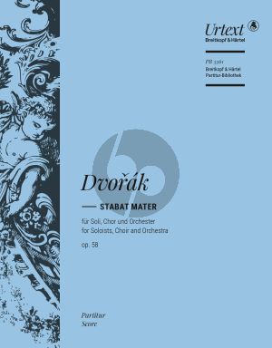 Dvorak Stabat Mater op.58 Soli-Chor und Orchester Partitur (Klaus Döge)