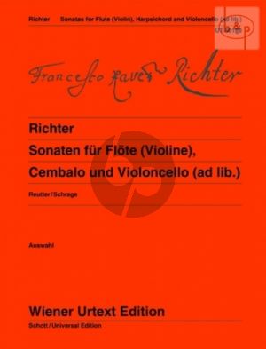 Sonaten (Flute[Vi.]-Cembalo(Vc.ad lib.) (Selection)