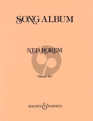 Rorem Song Album Vol. 2 Voice and Piano