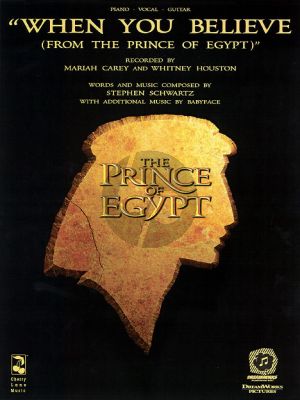 Schwartz When You Believe from the Prince of Egypt Voice and Piano