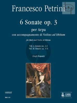 6 Sonatas Op.3 Vol.1 Harp with Violin ad lib.