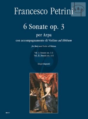 6 Sonatas Op.3 Vol.2 Harp with Violin ad lib.