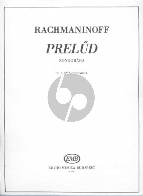 Rachmaninoff Prelude C-sharp minor Op.3 No.2 Piano