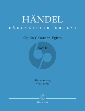Giulio Cesare in Egitto HWV 17 (Opera Tre Atti)