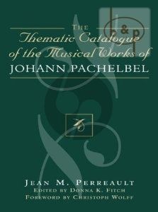 Thematic Catalogue of the Musical Works of Johann Pachelbel