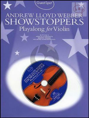 Guest Spot Showstoppers Playalong for Violin