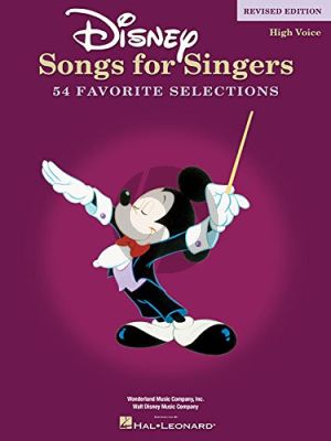 Disney Songs for Singers (54 Songs) (High Voice) (revised)