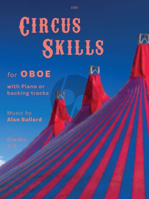 Bullard Circus Skills for Oboe and Piano Book with Audio Online (Grades 3 - 5)