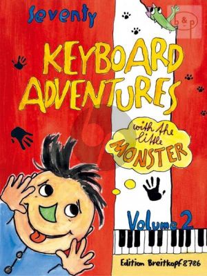 70 Keyboard Adventures with The Little Monster Vol.2