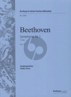 Beethoven Symphony No.1 C-major Op. 21 Study Score (edited by Clive Brown)