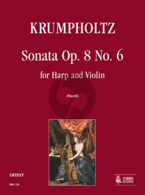 Krumpholtz Sonata Op.8 No.6 Harp and Violin (Anna Pasetti)