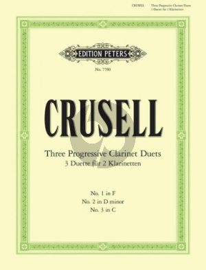 Crusell 3 Duos op.6 2 Klarinetten