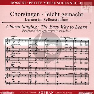 Petite Messe Solennelle CD Sopran Chorstimme
