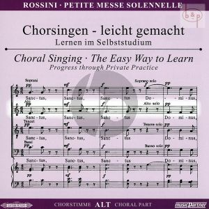 Petite Messe Solennelle CD Alt Chorstimme