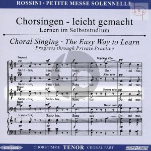Petite Messe Solennelle CD Tenor Chorstimme