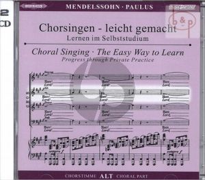 Paulus Op.36 Alt Chorstimme 2 CD's