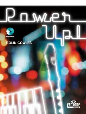 Cowles Power Up! Descant Recorder and Piano (Short Entertaining Pieces) (Bk-Cd)