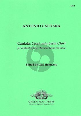 Caldara Clori, mia bella Clori (Contralto-Flute-Oboe-Bc)