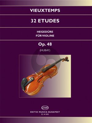 Vieuxtemps 32 Exercises Op.48 Vol.1 for Violin