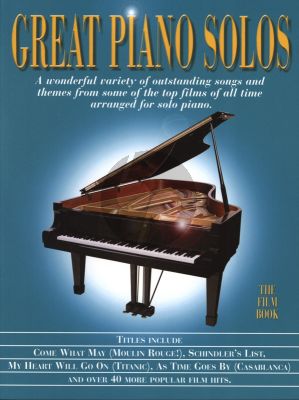 Album Great Piano Solos Film Book (A Bumper Collection of Film Themes) (Intermediate Level)