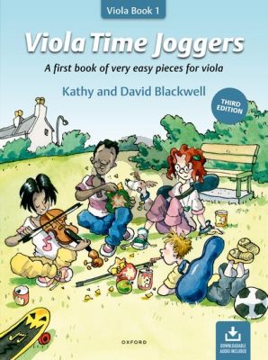 Viola Time Joggers (Book with Audio Online) (A First Book of Very Easy Pieces Viola)
