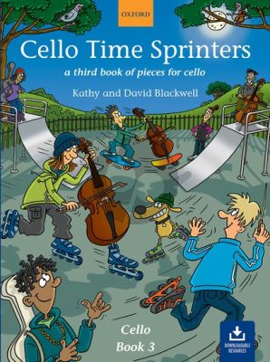 Blackwell Cello Time Sprinters A Third Book of Pieces for Cello (Book with Audio online)