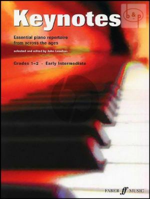 Keynotes Grades 1 - 2 Essential Piano Repertoire from Across the Ages