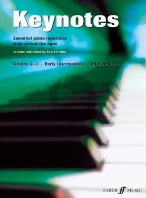 Keynotes Grades 2 - 3 Essential Piano Repertoire from Across the Ages (Early Intermediate/Intermediate) (John Lenehan)