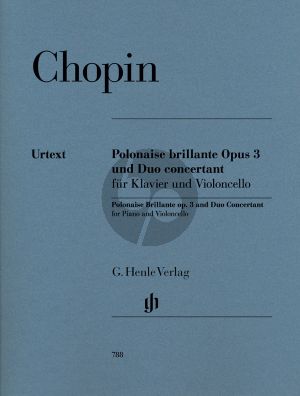 Chopin Polonaise Brillante Op.3 und Duo Concertant Violoncello-Klavier