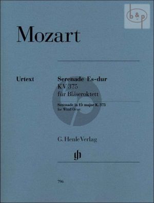 Serenade Es-dur KV 375 (Blaseroktett) (Stimmen)