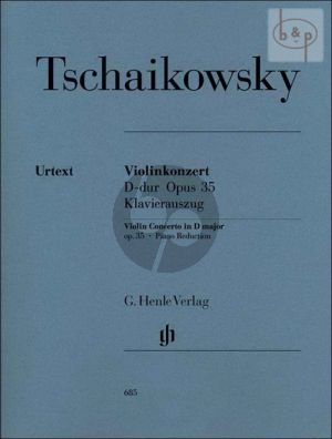 Concerto D-major Op.35 Violin and Orchestra Ausgabe fur Violine und Klavier