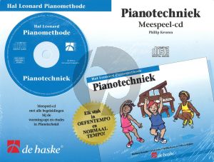 Hal Leonard Piano Methode Pianotechniek (Alleen de Meespeel-Cd)