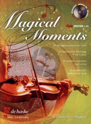 Dungen Magical Moments for Violin (Bk-Cd) (20 Adventurous Pieces) (Position 1 - 3)