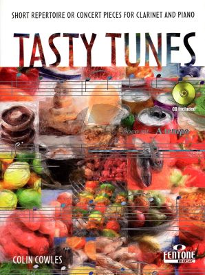 Cowles Tasty Tunes Clarinet and Piano (Bk-Cd)