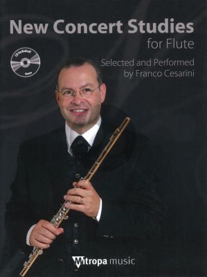 New Concert Studies for Flute Bk-Cd (Selected and Played by Franco Cesarini)