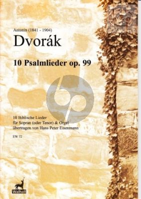 10 Psalmlieder Op.99 - 10 Biblische Lieder fur Sopran oder Tenor und Orgel