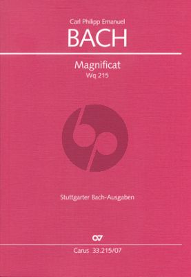 Bach Magnificat WQ 215 Soli-Choir-Orchestra Study Score (Carus)