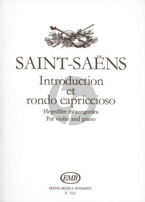 Saint-Saens Introduction & Rondo Capriccioso Op.28 Violin and Orchestra (piano reduction by Georges Bizet)
