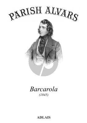 Parish Alvars Barcarola for Harp (1845)