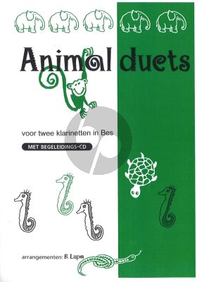 Lupa Animal Duets (2 Clarinets In Bb) Bk-Cd (Easy Level)
