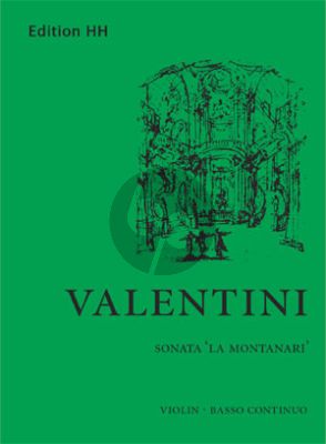 Valentini Sonata A-major "La Montanari" Violin-Bc