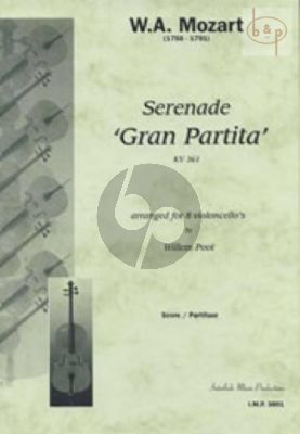Serenade Gran Partita KV 361 (8 Violoncellos)