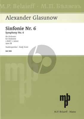 Glazunow Symphony No.6 Op.58