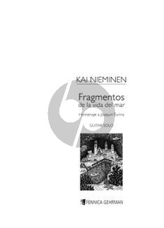 Nieminen Fragmentos de la Vida del Mar for Guitar