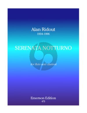 Ridout Serenata Notturno Flute-Clarinet