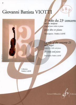 Concerto No.23 C-major 1e Solo